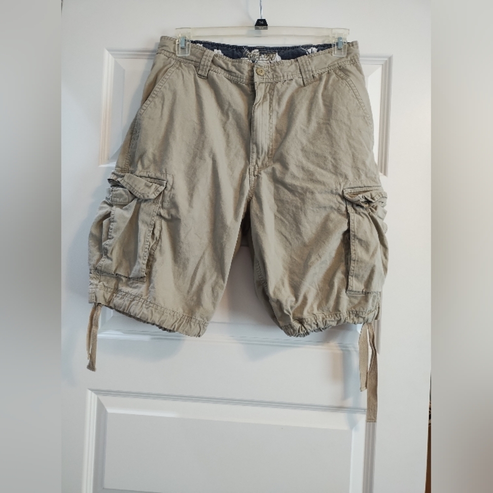 Men's Tan Cargo Shorts
